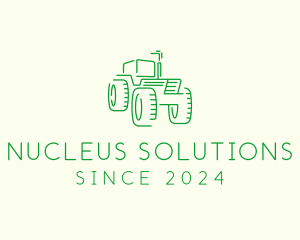 Agri Farm Tractor  logo design