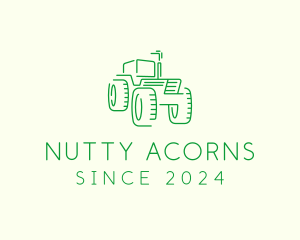 Agri Farm Tractor  logo design