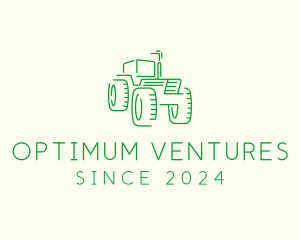 Agri Farm Tractor  logo design