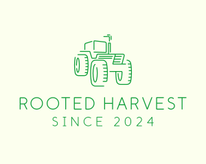 Agri Farm Tractor  logo design