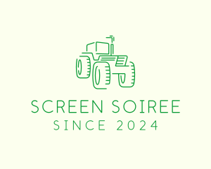 Agri Farm Tractor  logo design