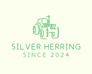 Agri Farm Tractor  logo design