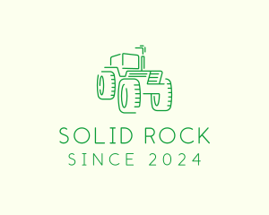 Agri Farm Tractor  logo design