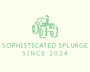 Agri Farm Tractor  logo design