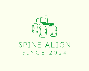 Agri Farm Tractor  logo design