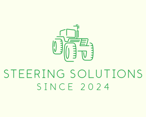 Agri Farm Tractor  logo design