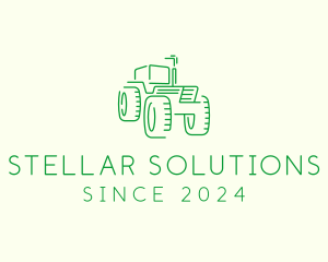 Agri Farm Tractor  logo design