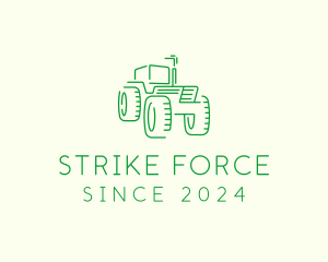 Agri Farm Tractor  logo design