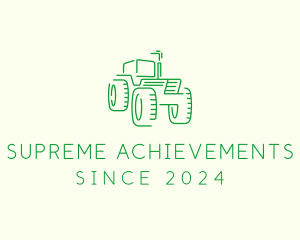 Agri Farm Tractor  logo design