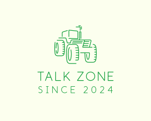 Agri Farm Tractor  logo design