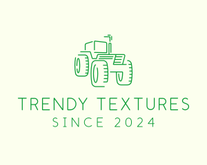 Agri Farm Tractor  logo design