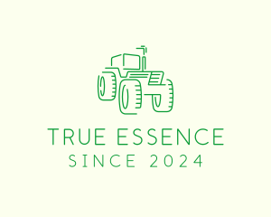 Agri Farm Tractor  logo design