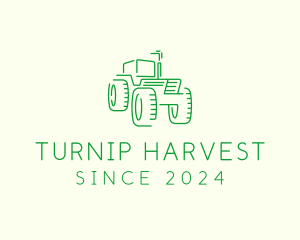 Agri Farm Tractor  logo design