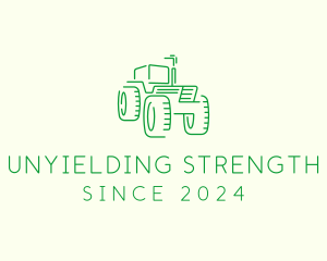 Agri Farm Tractor  logo design