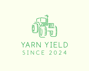 Agri Farm Tractor  logo design