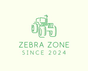 Agri Farm Tractor  logo design