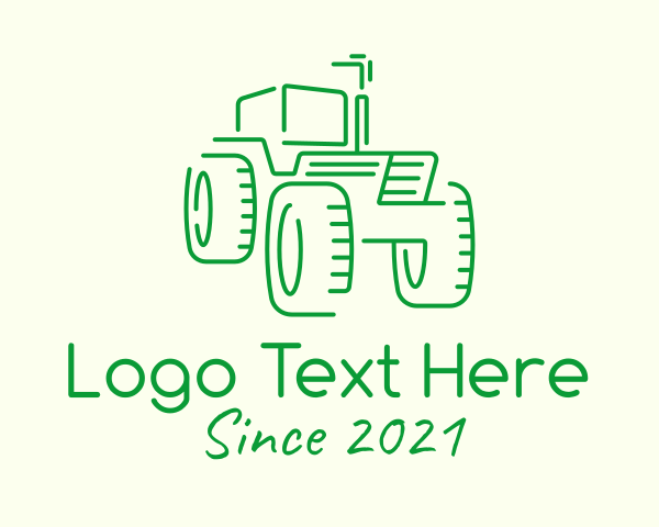 Tractor logo example 3