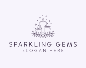 Sparkling Container Candles logo