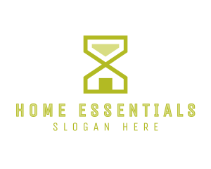 Hourglass Home Landscaping logo design