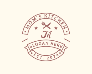 Kitchen Fork Knife Restaurant logo design