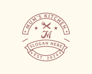 Kitchen Fork Knife Restaurant logo design