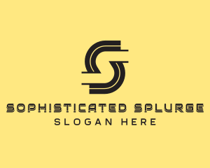 Cyber Technology Letter S logo design