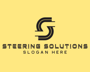 Cyber Technology Letter S logo design