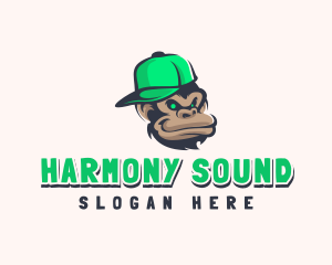 Hip Hop Monkey Hat Logo