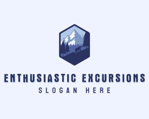 Outdoor Mountain Bear logo design