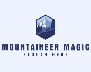 Outdoor Mountain Bear logo design