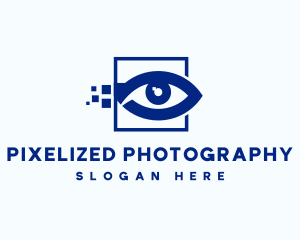 Digital Software Eye logo design