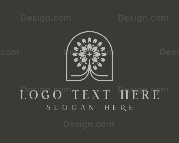 Eco Flower Tree Logo