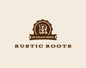 Western Rustic Rodeo logo design