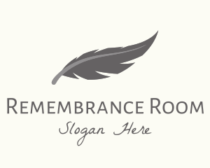 Grey Feather Quill logo