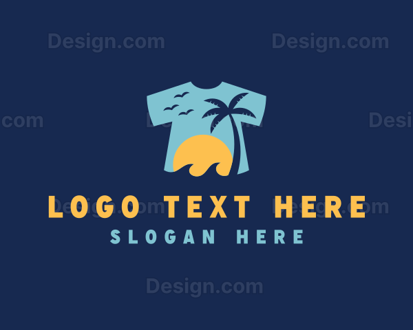 Tropical Tee Shirt Logo