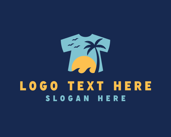 Tropical logo example 3