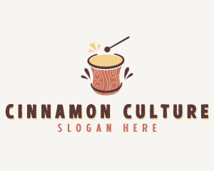Cultural African Drum logo