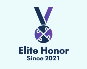 Puzzle Medal Award logo