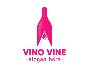 Magenta Wine Mountain logo