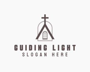 Holy Church Crucifix logo design