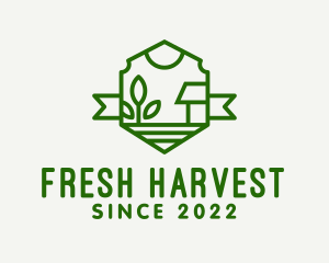 Harvest Farm Banner  logo design