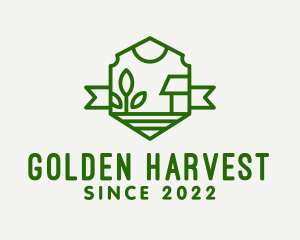 Harvest Farm Banner  logo design