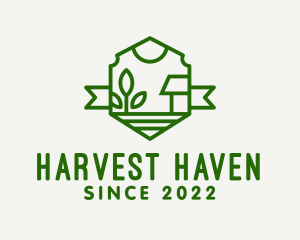 Harvest Farm Banner  logo design