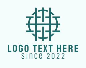Texture - Green Textile Texture logo design
