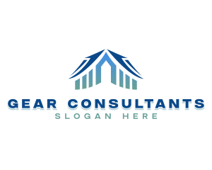 Business Chart Consultant logo design