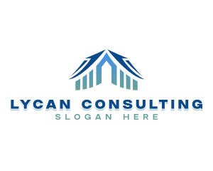 Business Chart Consultant logo design