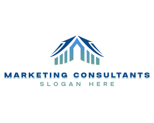 Business Chart Consultant logo design