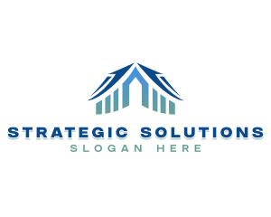 Business Chart Consultant logo design