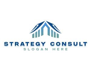 Business Chart Consultant logo design