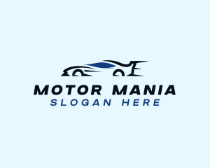 Driving Racing Motorsport logo design